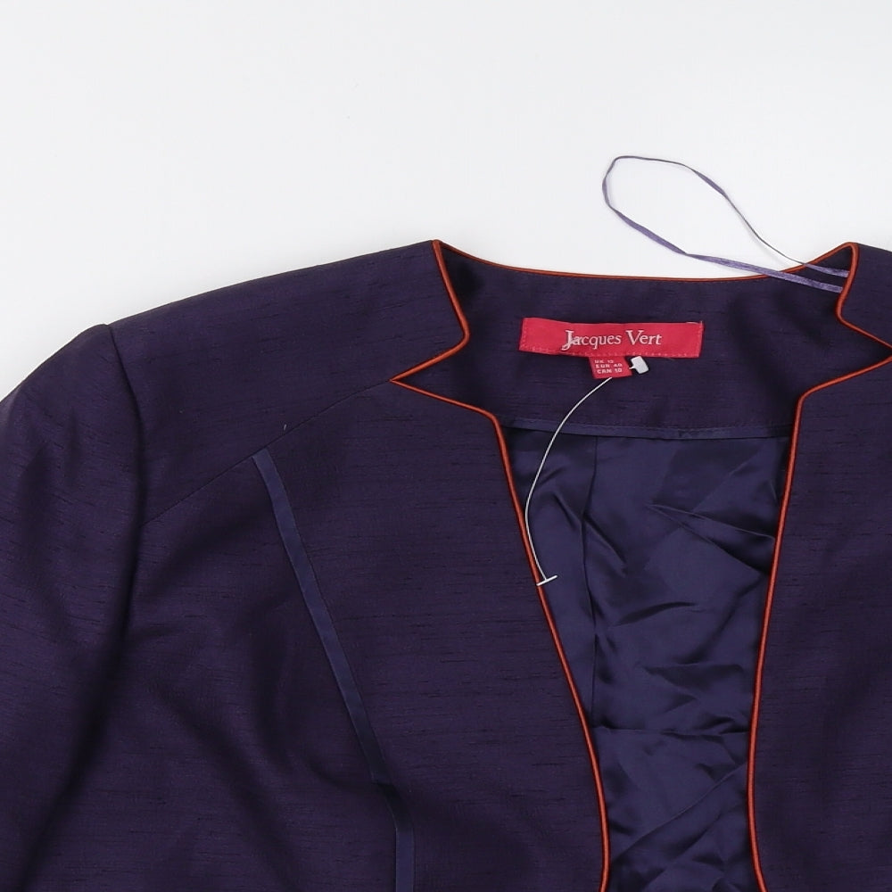 Jacques Vert Womens Purple   Jacket  Size 12  - Bolero
