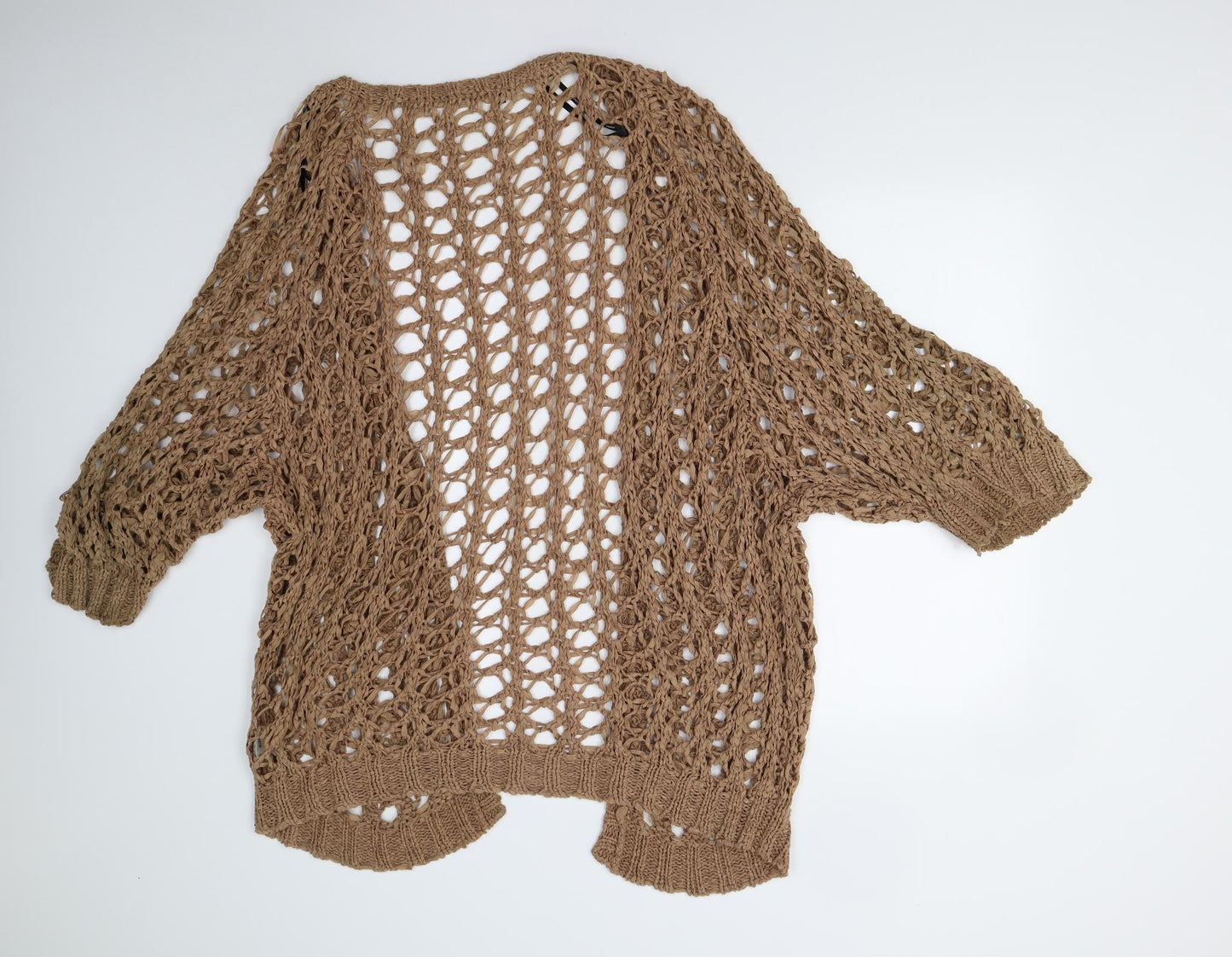 Papaya Womens Beige   Cardigan Jumper Size L