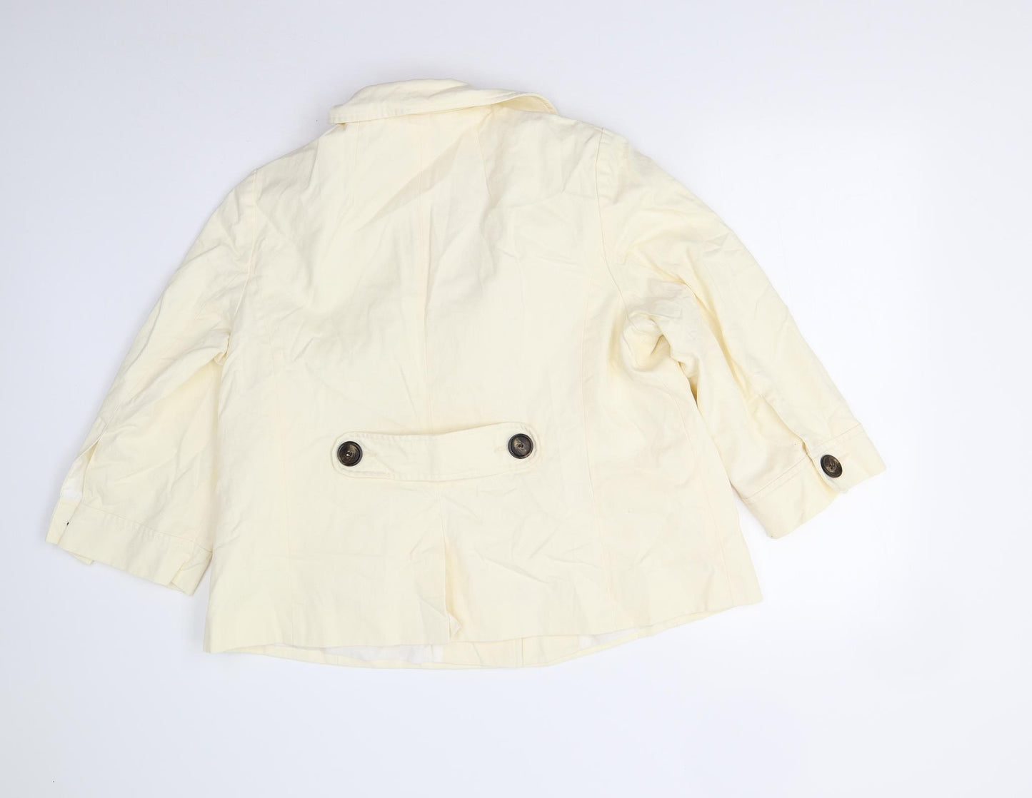 Simply Be Womens Ivory   Jacket  Size 18