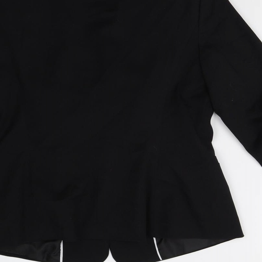 TU Womens Black   Jacket Suit Jacket Size 10
