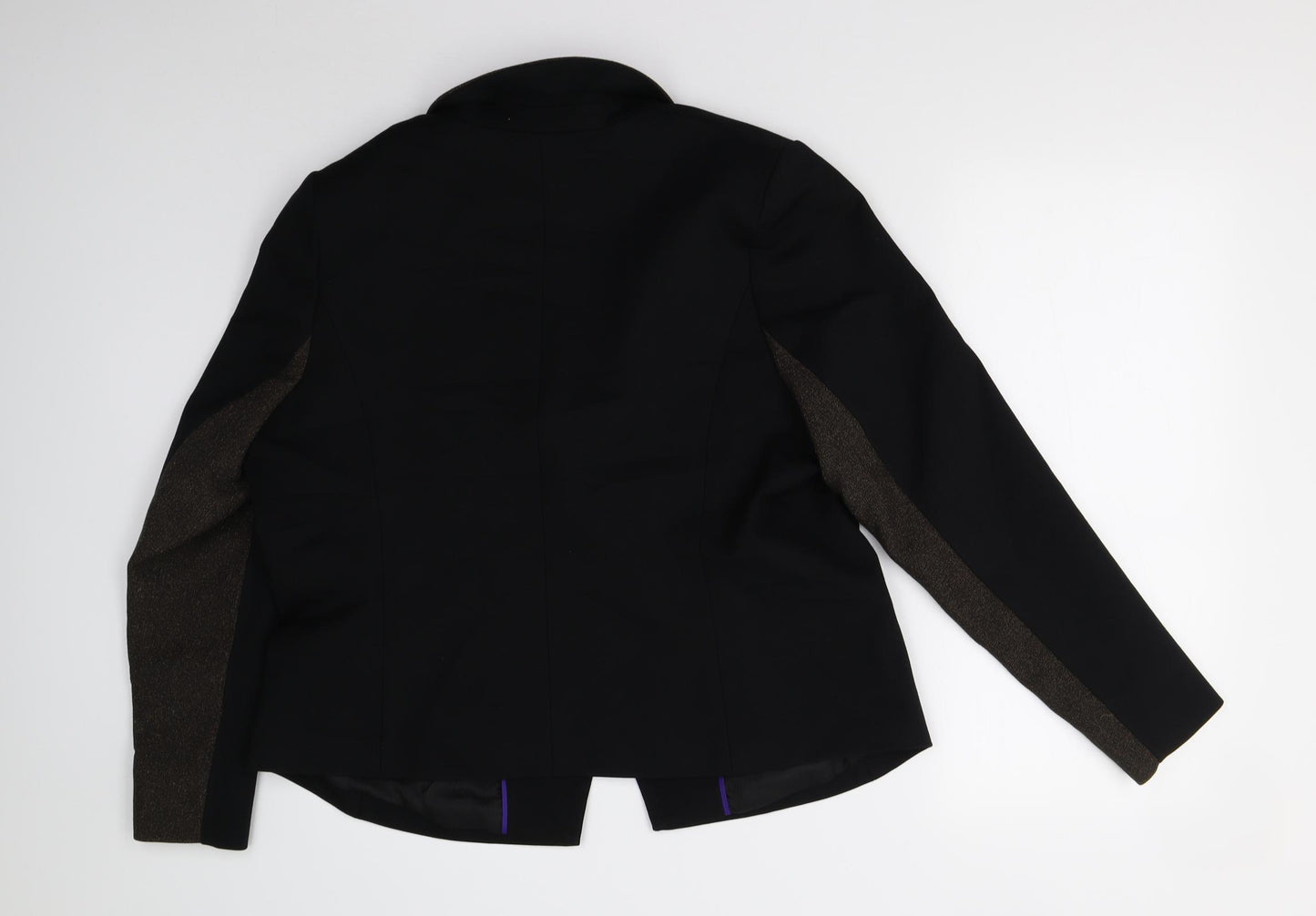 Twiggy for M&S Womens Black   Jacket Suit Jacket Size 18