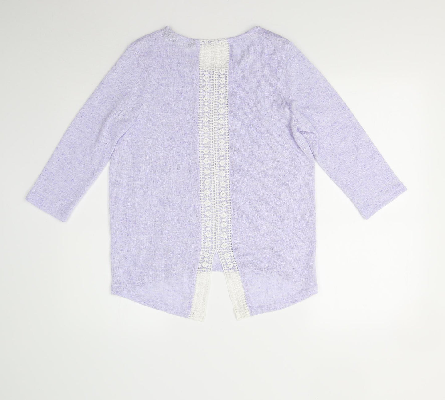 New Look Womens Purple   Pullover Jumper Size 10