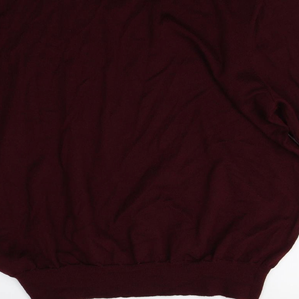 Ralph Lauren Womens Red  Knit Pullover Jumper Size 2XL