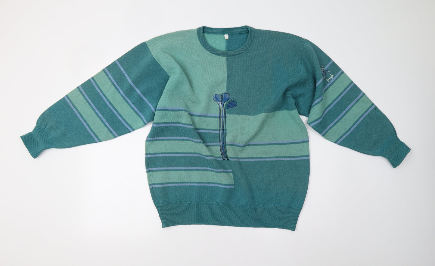 Pringle Mens Green  Knit Pullover Jumper Size S  - Golf