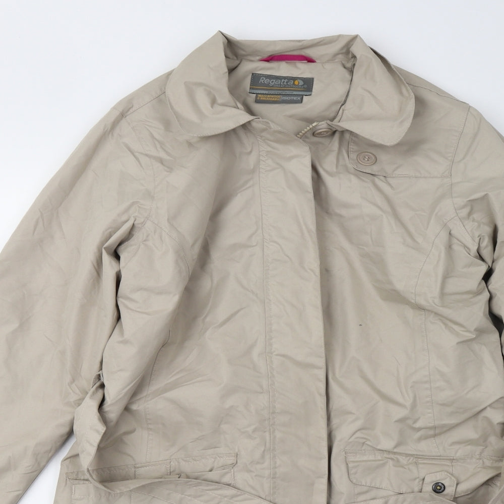 Regatta Womens Beige   Trench Coat Coat Size 14