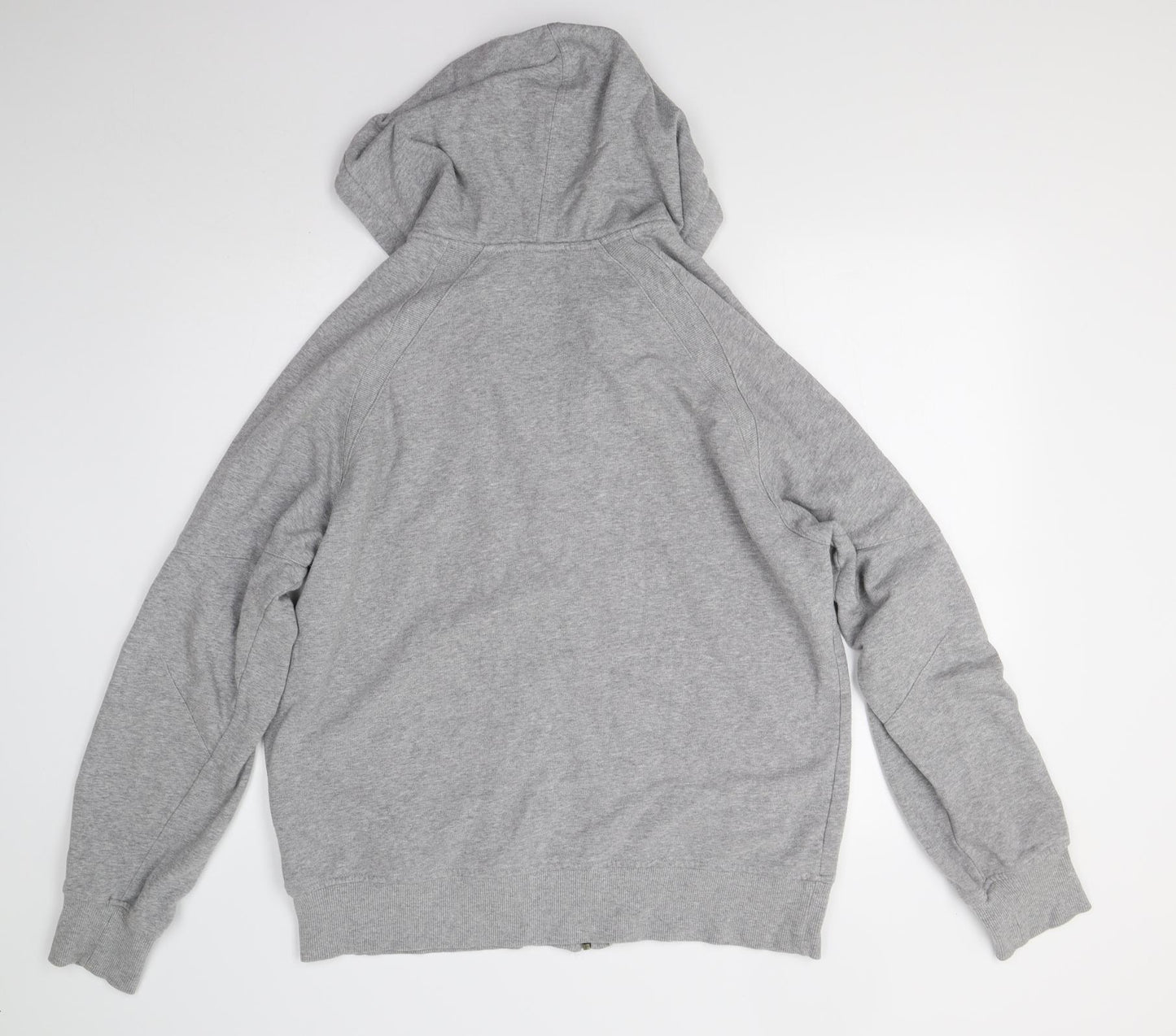 Nike Mens Grey   Full Zip Hoodie Size L  - Oregon