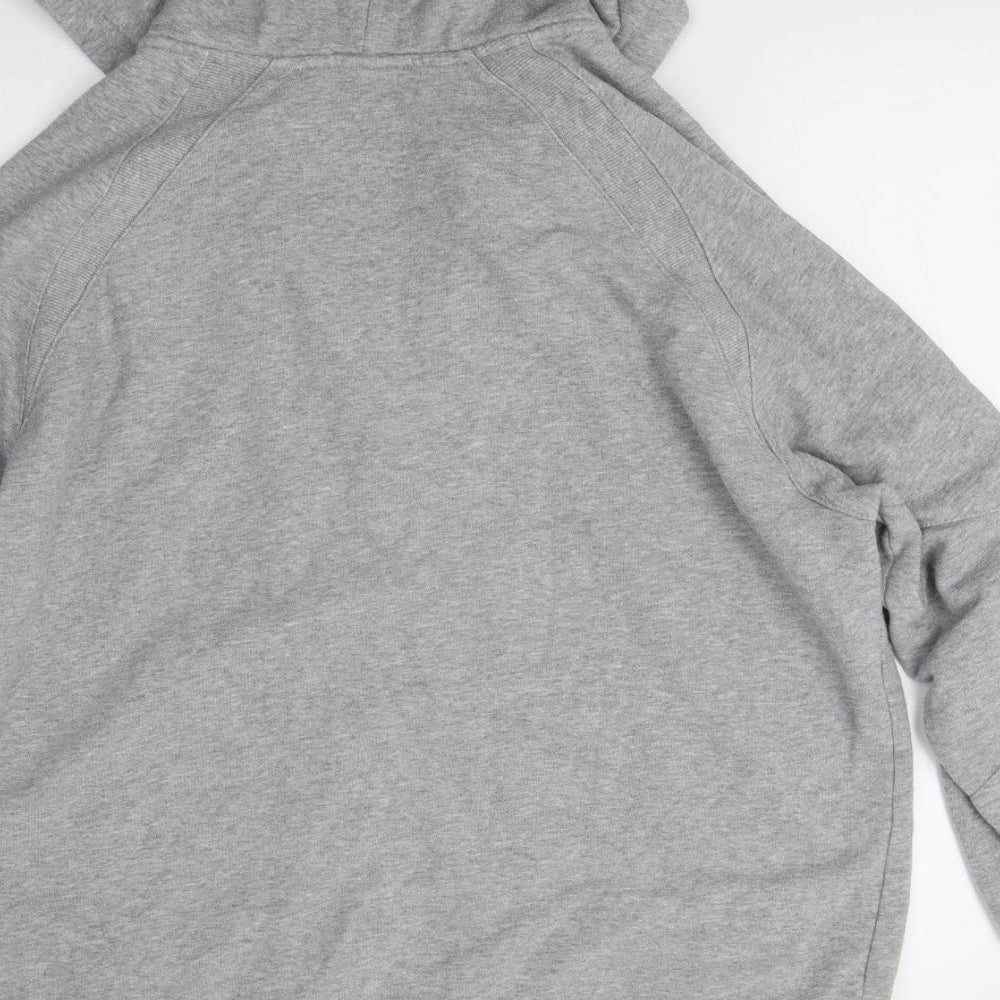 Nike Mens Grey   Full Zip Hoodie Size L  - Oregon