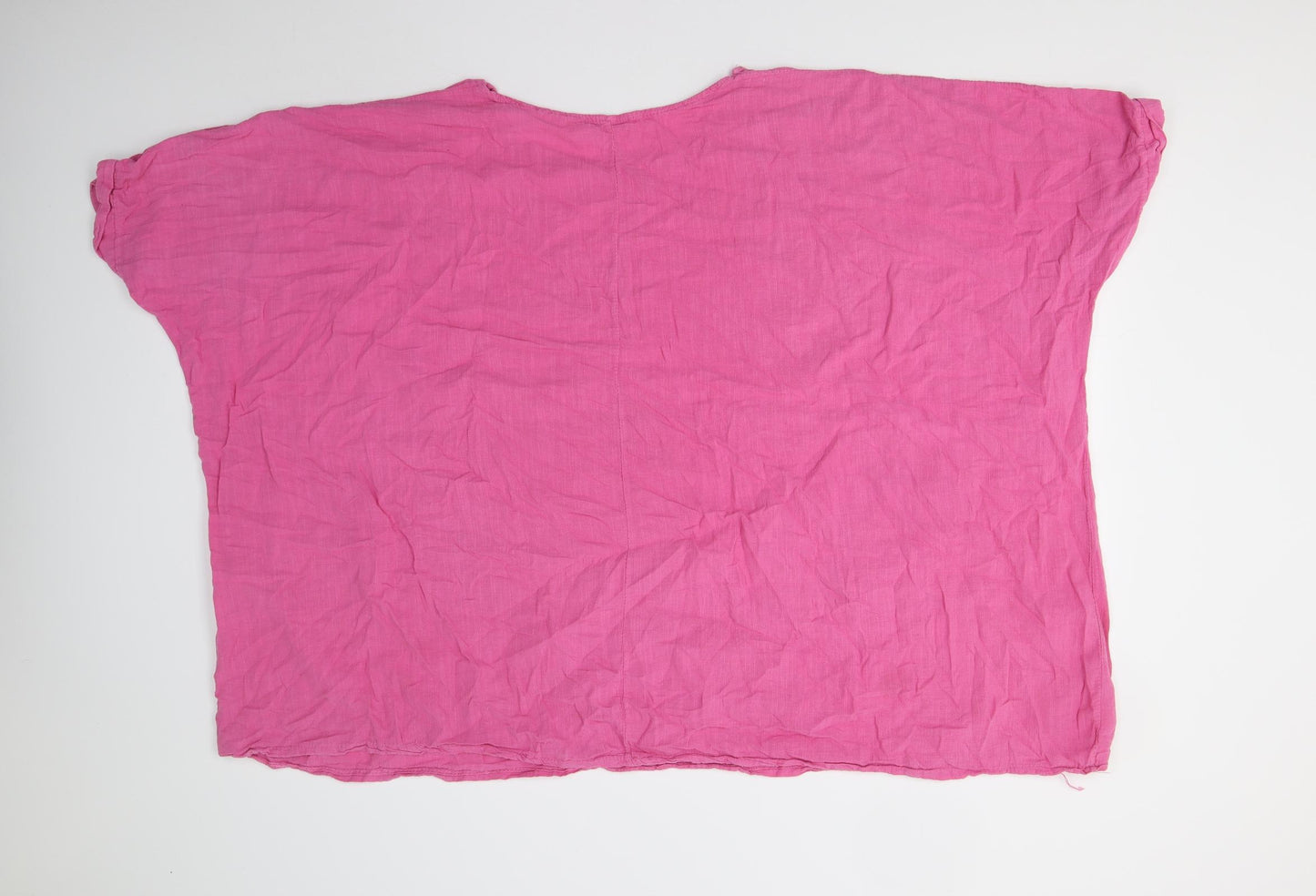 New Collection Womens Pink   Basic T-Shirt Size L