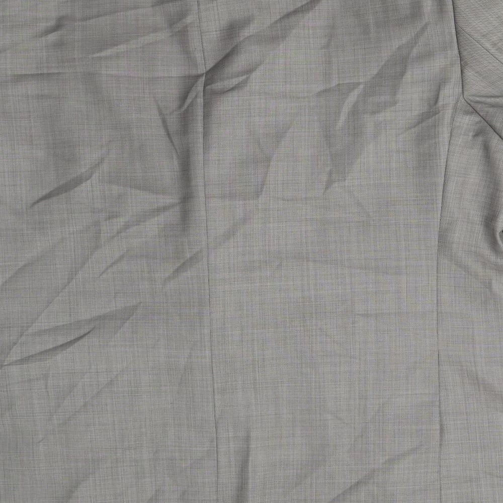 Preworn Mens Grey   Jacket Suit Jacket Size 48