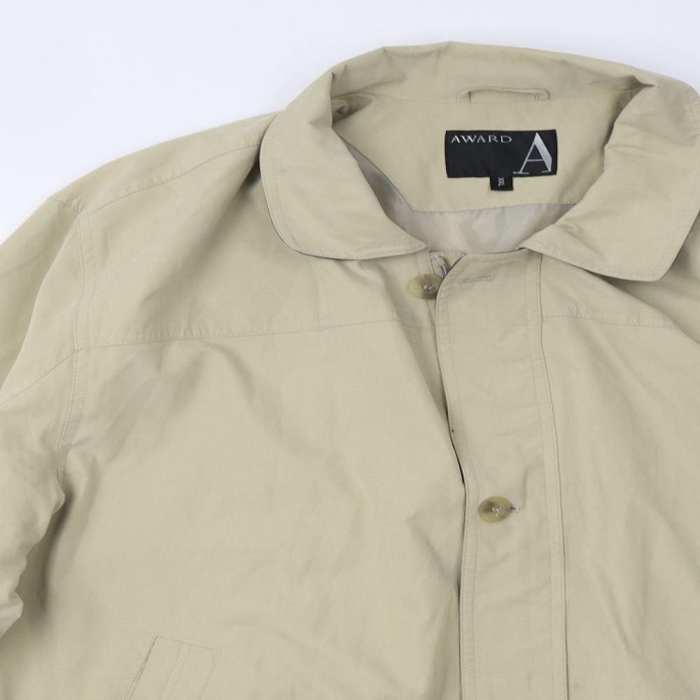 Award Mens Beige   Jacket  Size 2XL