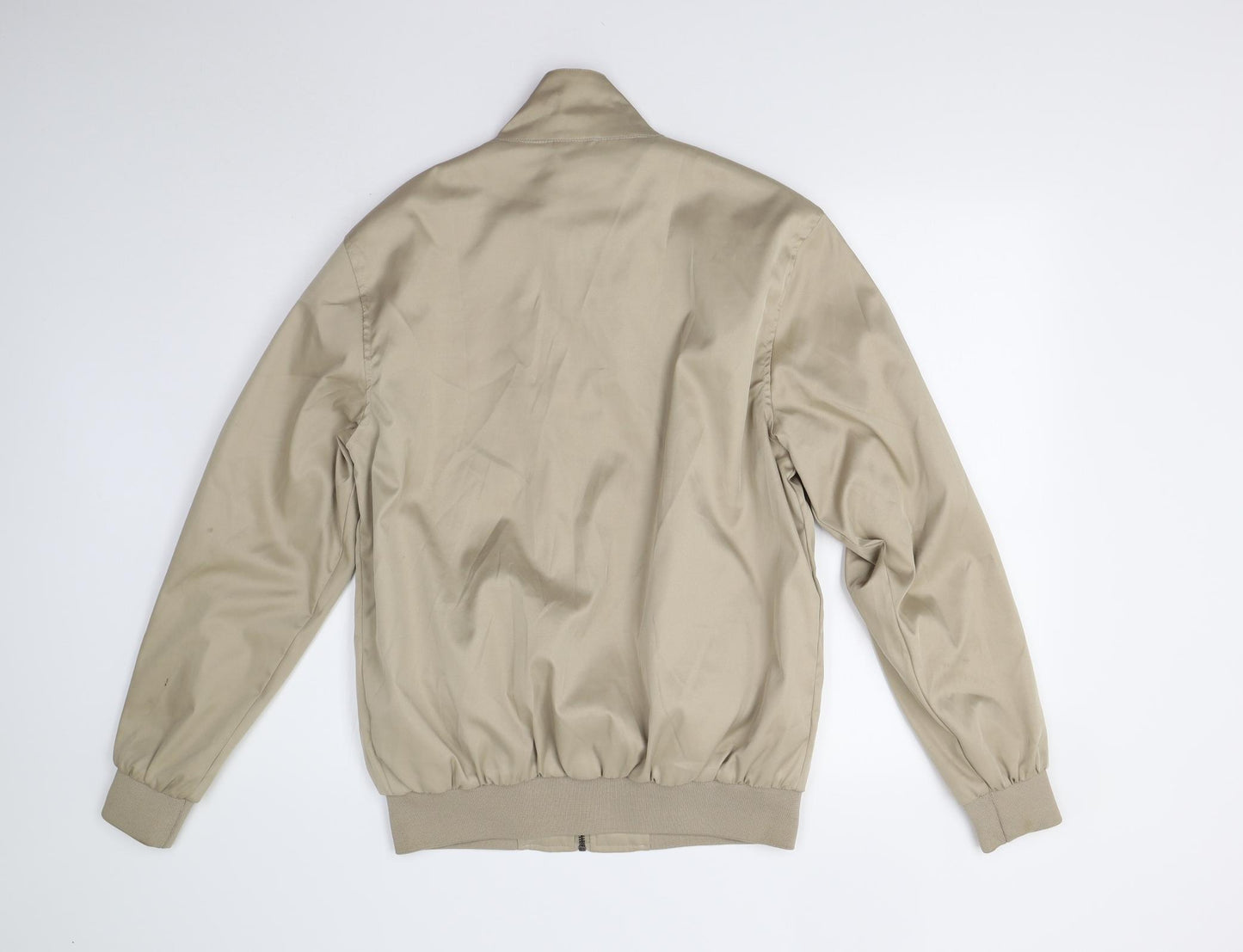 Hutson Harbour Mens Beige   Bomber Jacket Jacket Size M