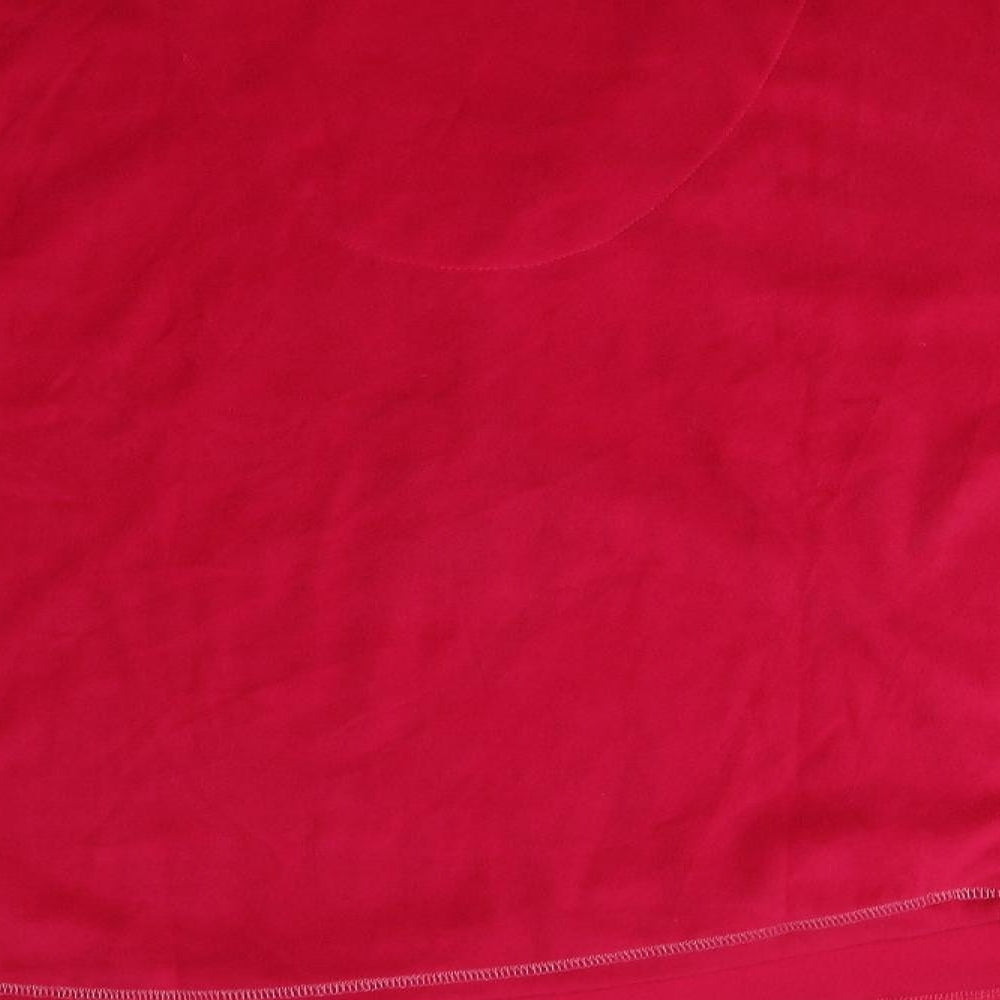 Primark Womens Pink Solid Fleece Top Pyjama Top Size 20