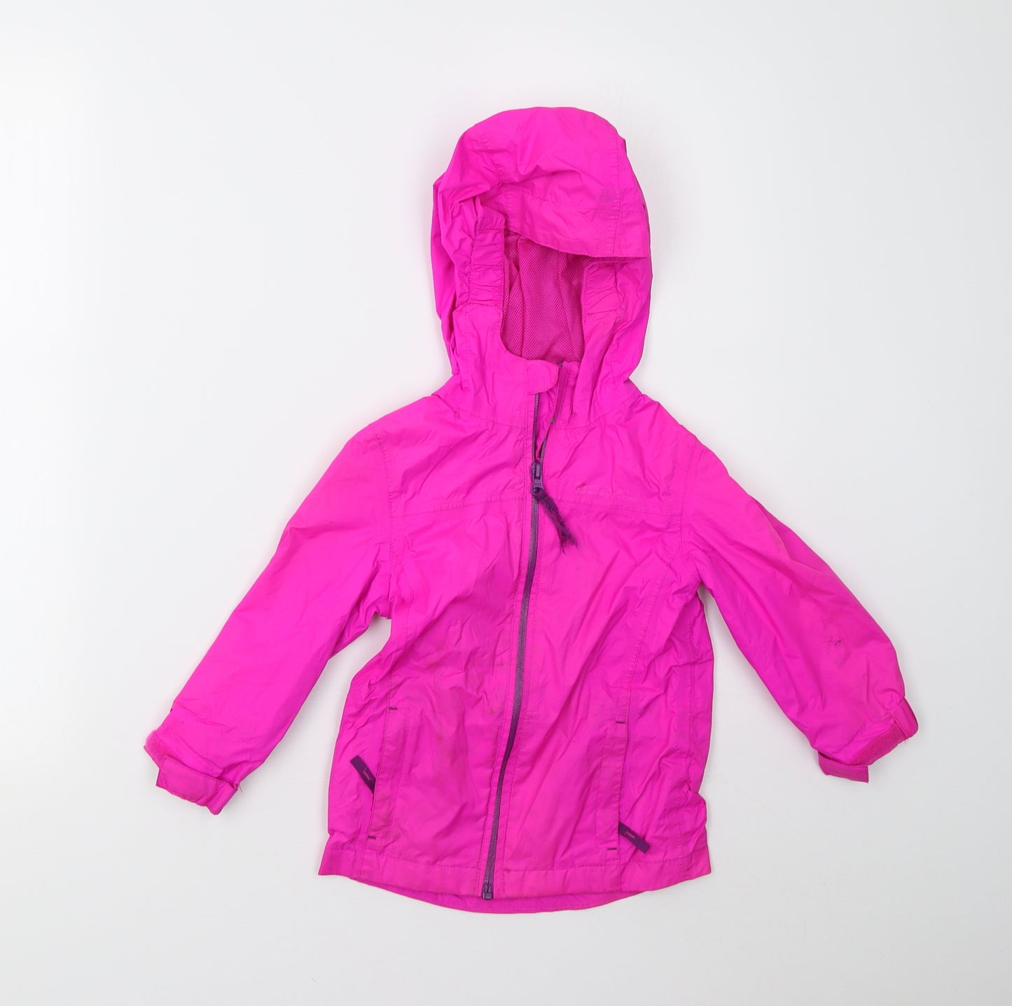 Mountain Warehouse Girls Pink   Anorak Jacket Size 2-3 Years