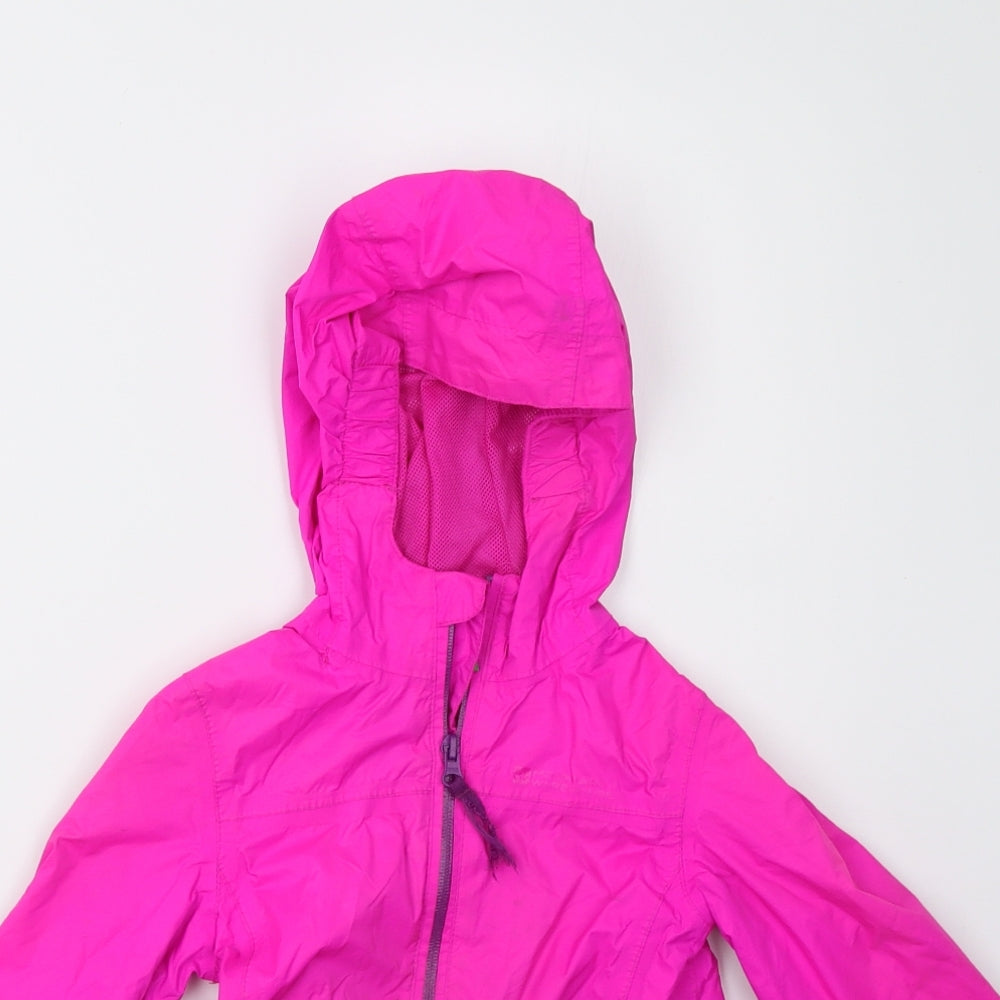 Mountain Warehouse Girls Pink   Anorak Jacket Size 2-3 Years
