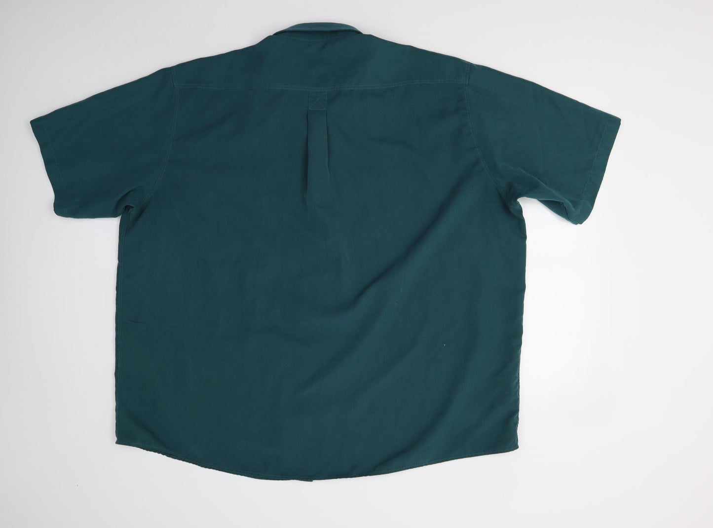 Cotton Traders Mens Green    Button-Up Size 4XL