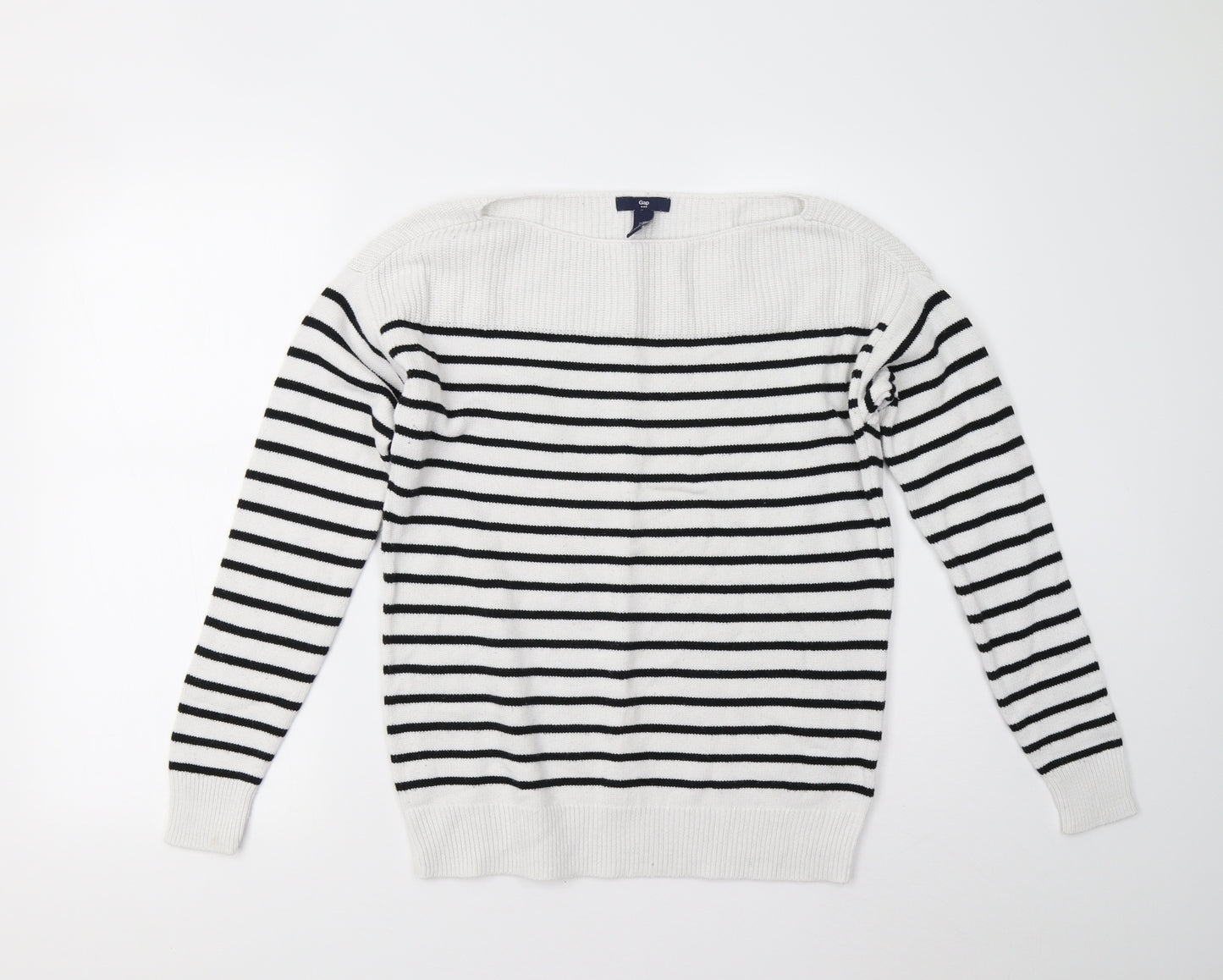 Gap Womens Multicoloured Striped Knit Pullover Jumper Size XS