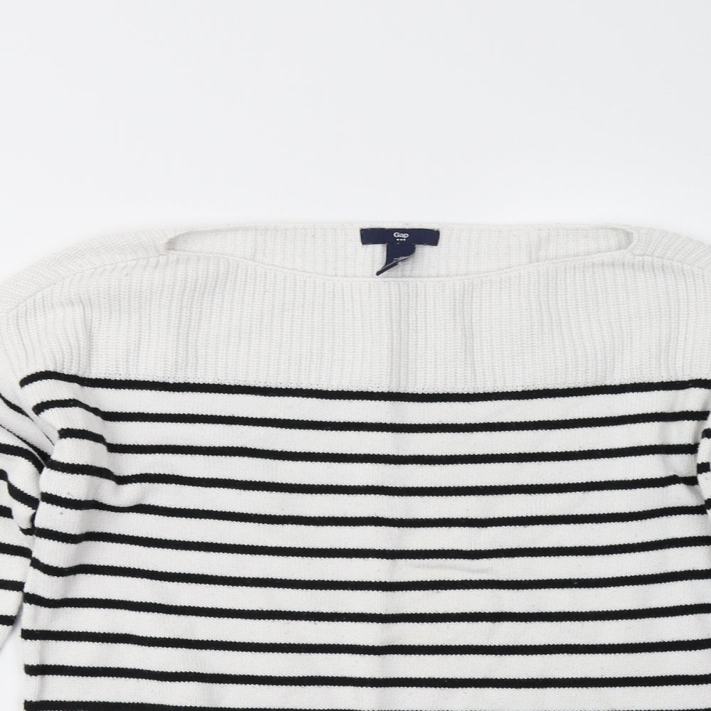 Gap Womens Multicoloured Striped Knit Pullover Jumper Size XS
