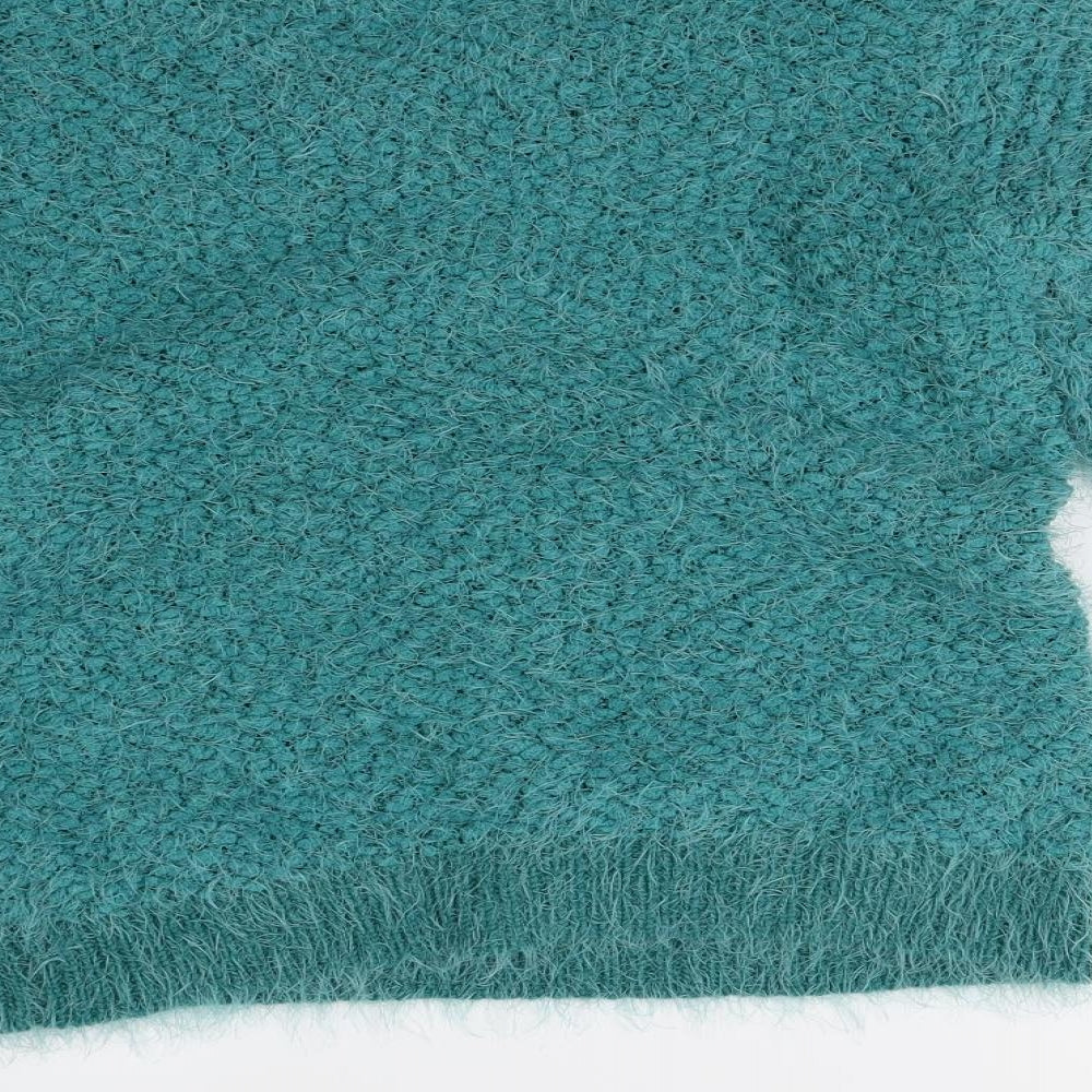 Red Herring Womens Green  Knit Pullover Jumper Size 10