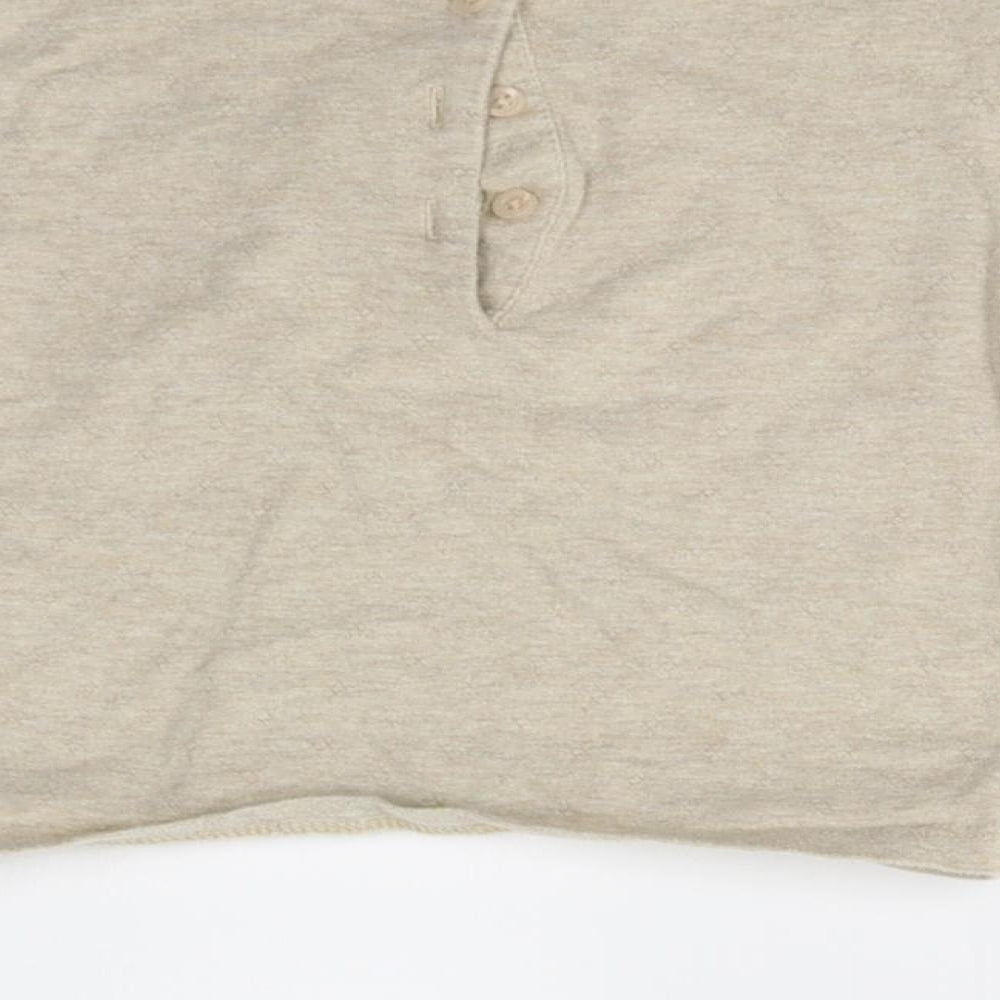 M&S Baby Beige   Basic T-Shirt Size 12-18 Months