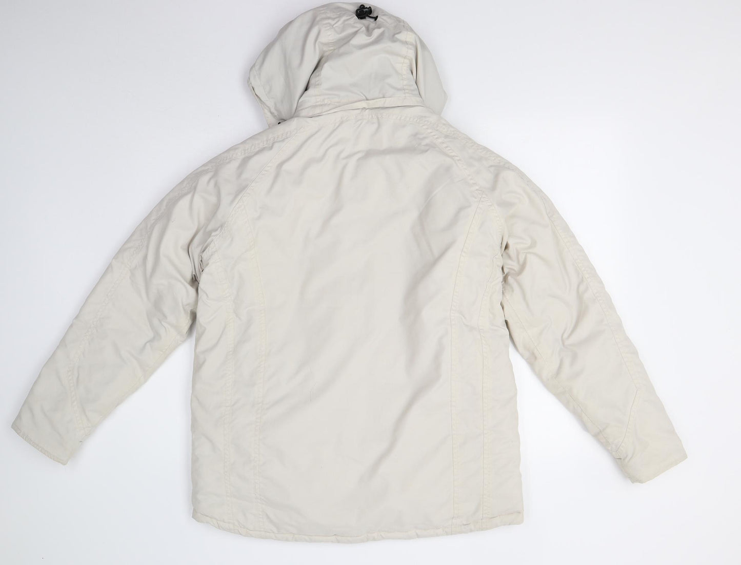 Gilert Womens Ivory   Overcoat Coat Size 12