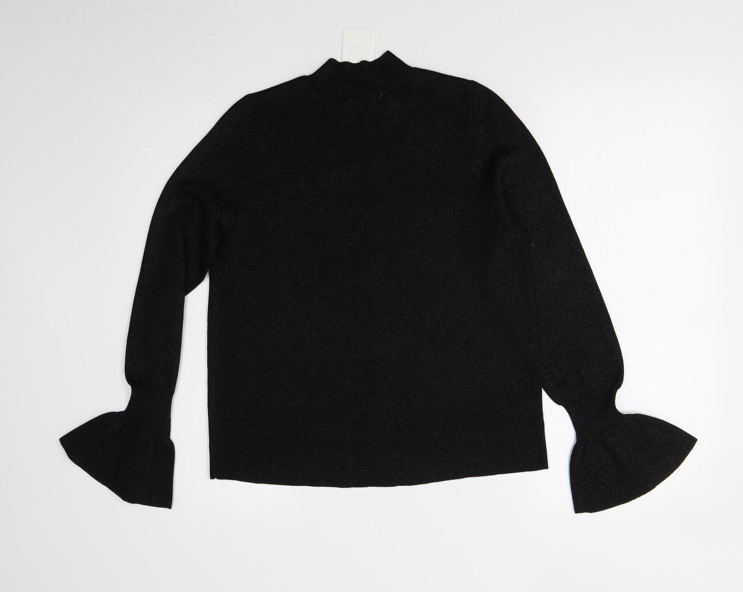 H&M Womens Black  Knit Pullover Jumper Size S