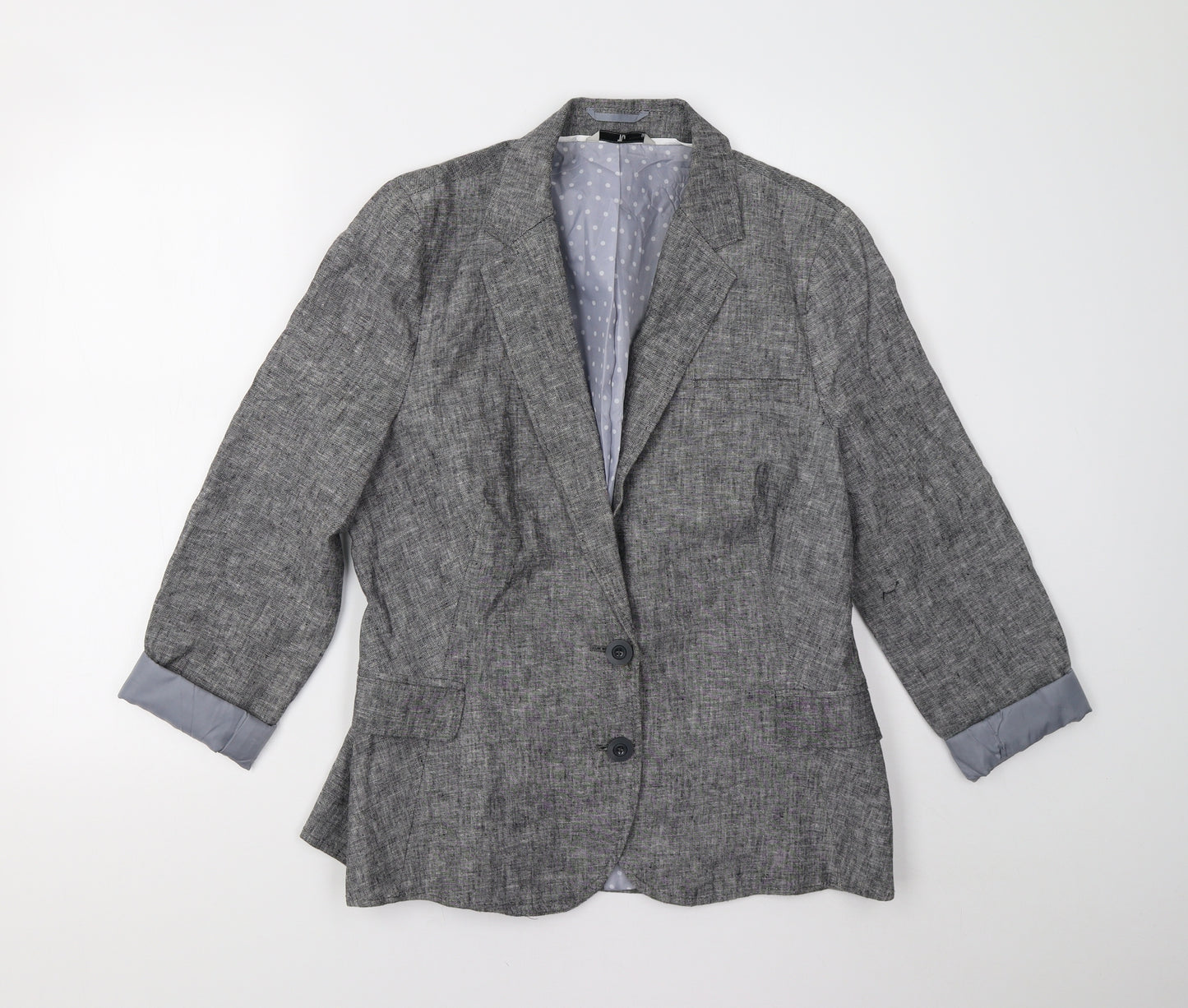 TU Womens Grey   Jacket Blazer Size 16