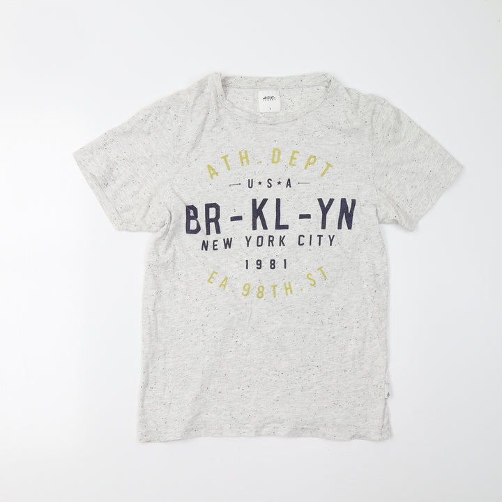 Buton Mens Grey    T-Shirt Size S