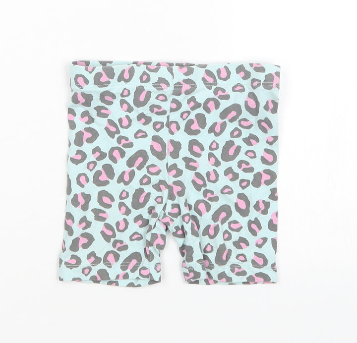 Studio Girls Multicoloured Animal Print Sweatpants Leggings Size 12-18 Months