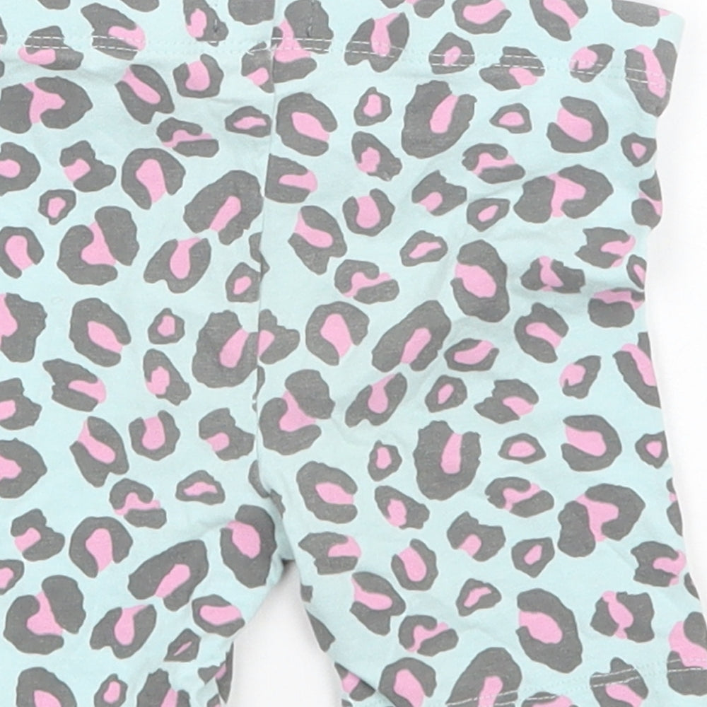 Studio Girls Multicoloured Animal Print  Sweatpants Leggings Size 12-18 Months