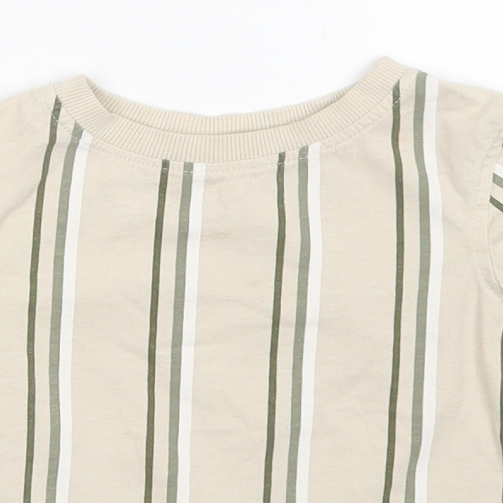 George Boys Multicoloured Striped  Basic T-Shirt Size 18-24 Months