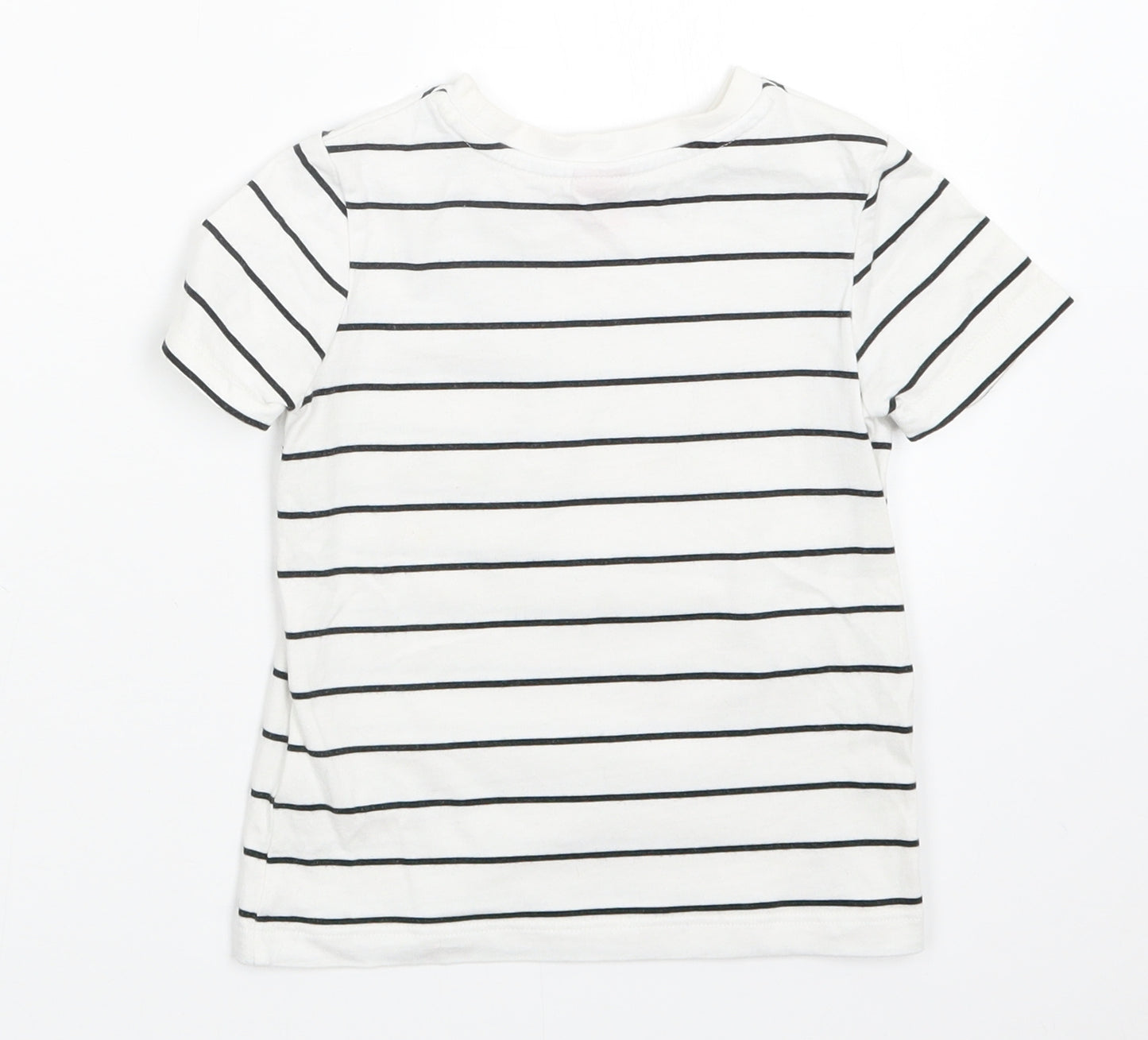 George Boys Multicoloured Striped  Basic T-Shirt Size 18-24 Months  - snoopy