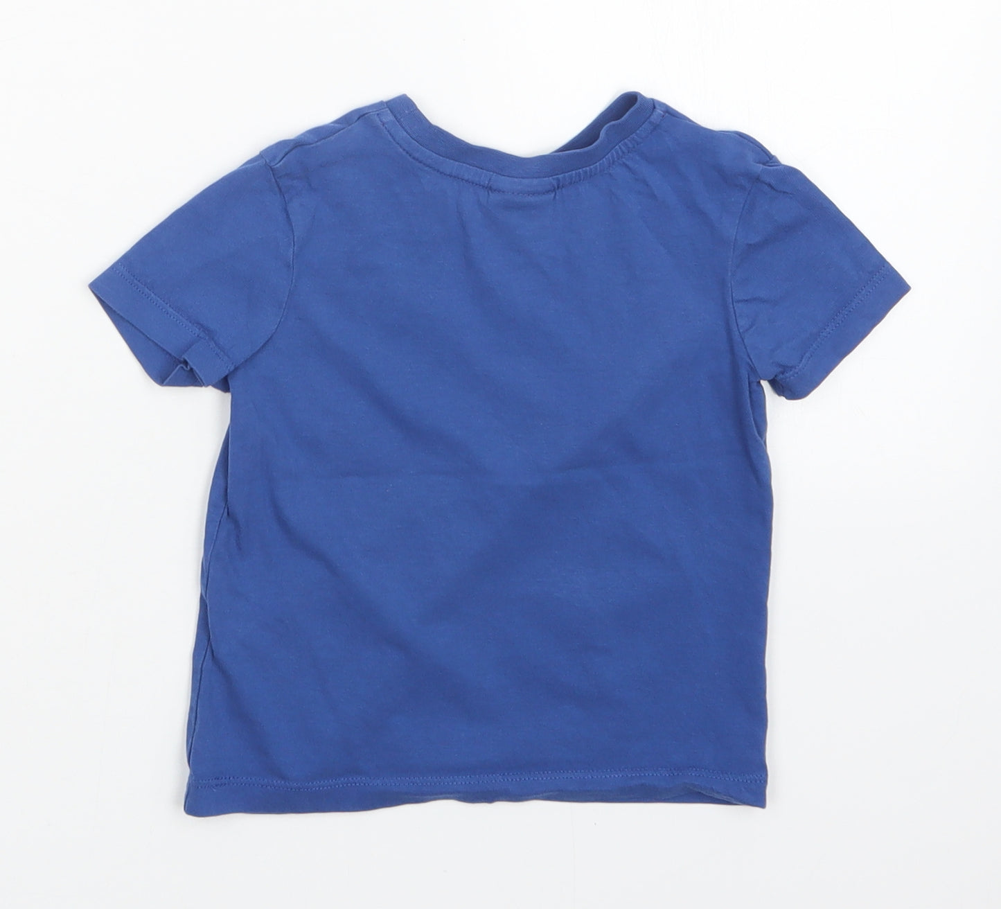 George Boys Blue   Basic T-Shirt Size 18-24 Months  - Marvel