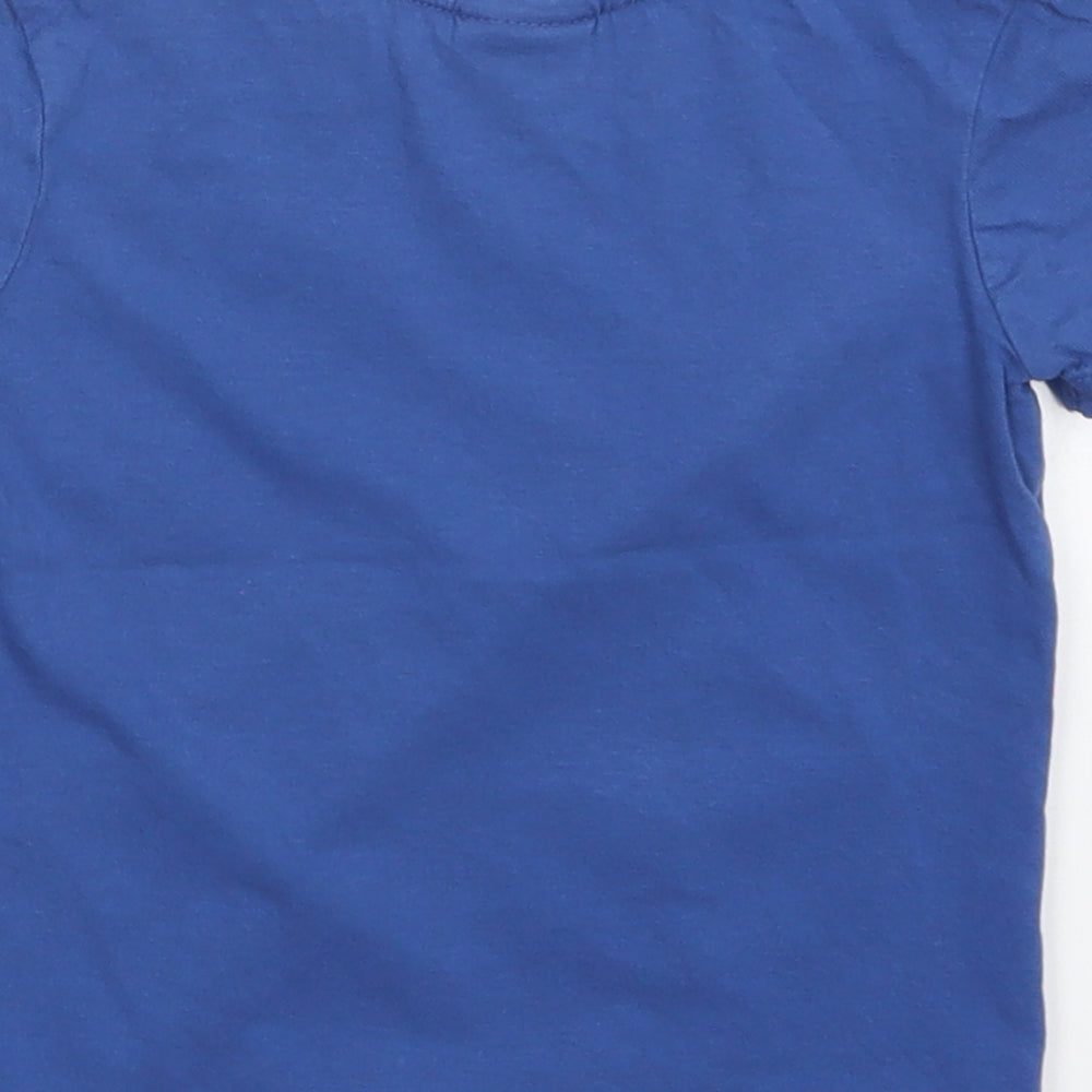 George Boys Blue   Basic T-Shirt Size 18-24 Months  - Marvel
