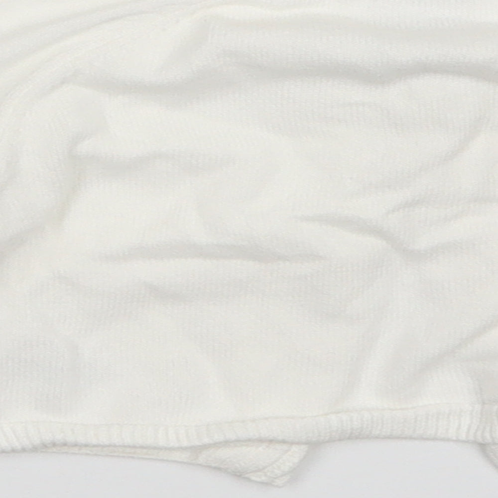 Jasper Conran Girls White   Cardigan Jumper Size 12-18 Months