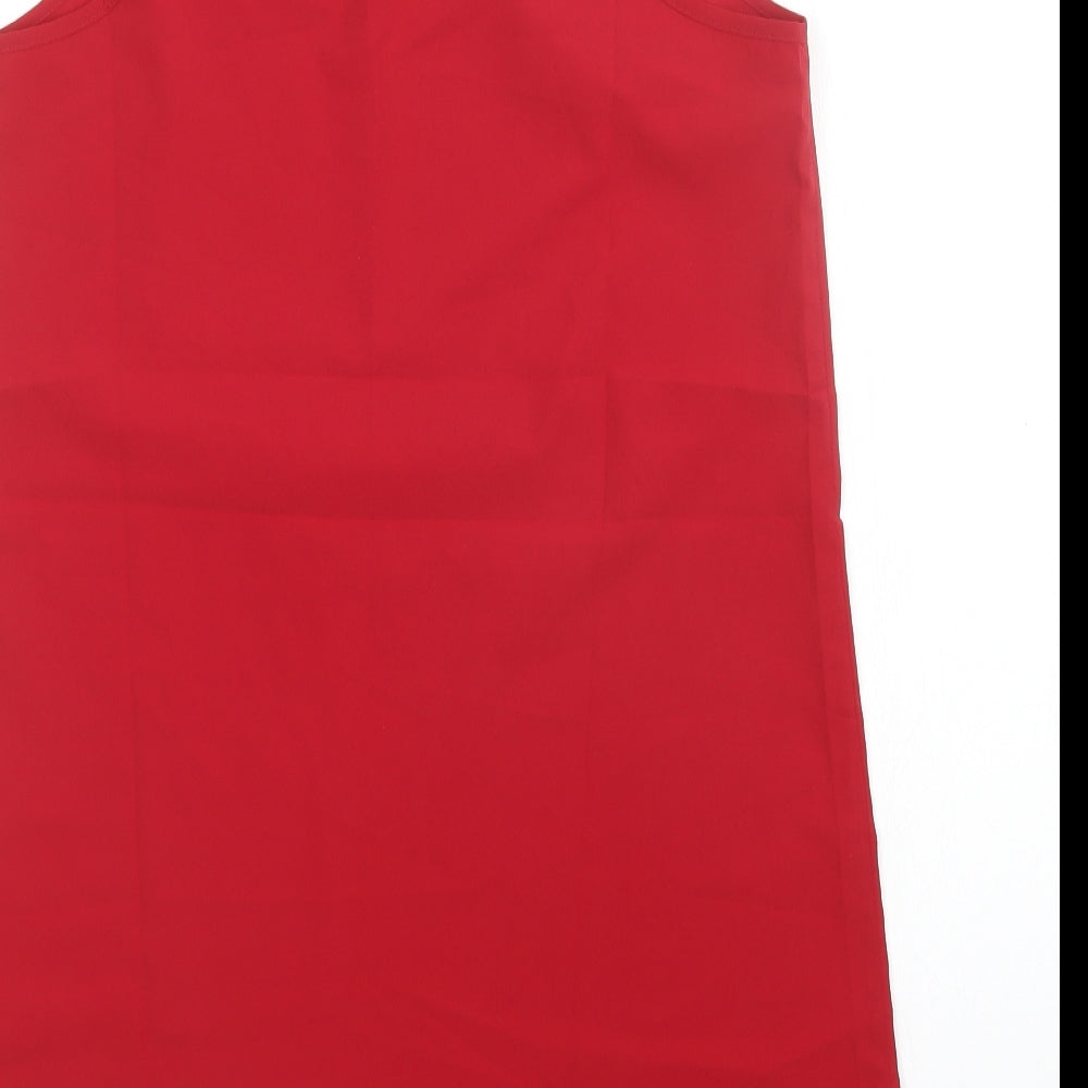 Yoins Womens Red   Basic Blouse Size S