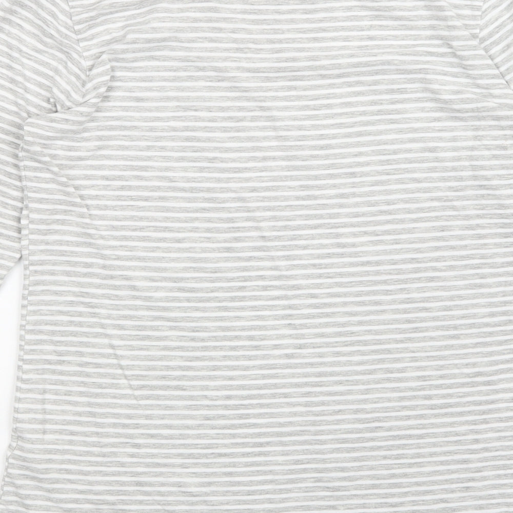 Primark Womens Multicoloured Striped  Basic T-Shirt Size M