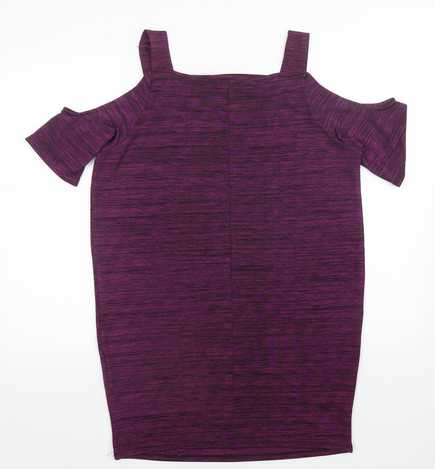 So Fabulous Womens Purple   Basic Blouse Size 14