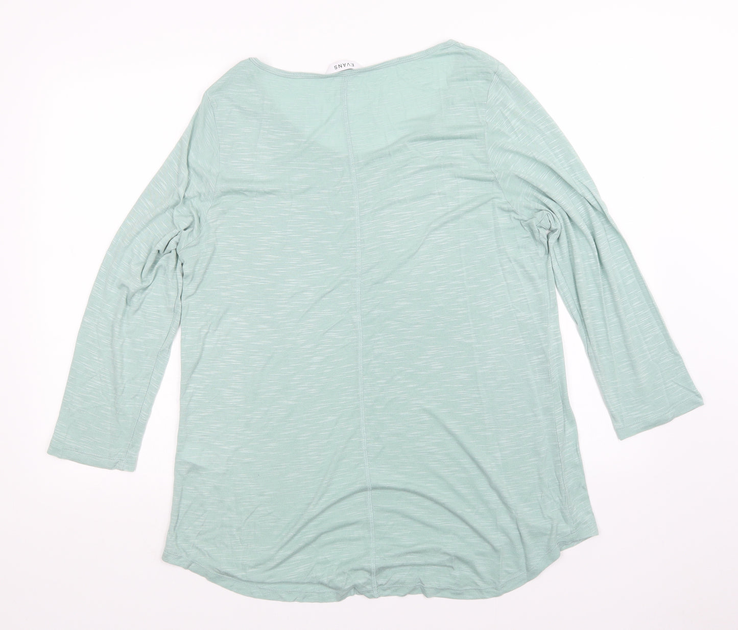 Evans Womens Green   Basic Blouse Size 16