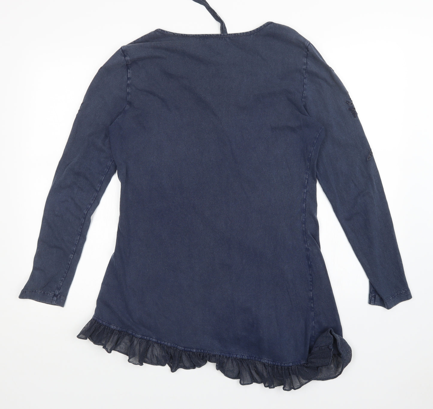 Joe Browns Womens Blue Floral  Basic Blouse Size 14