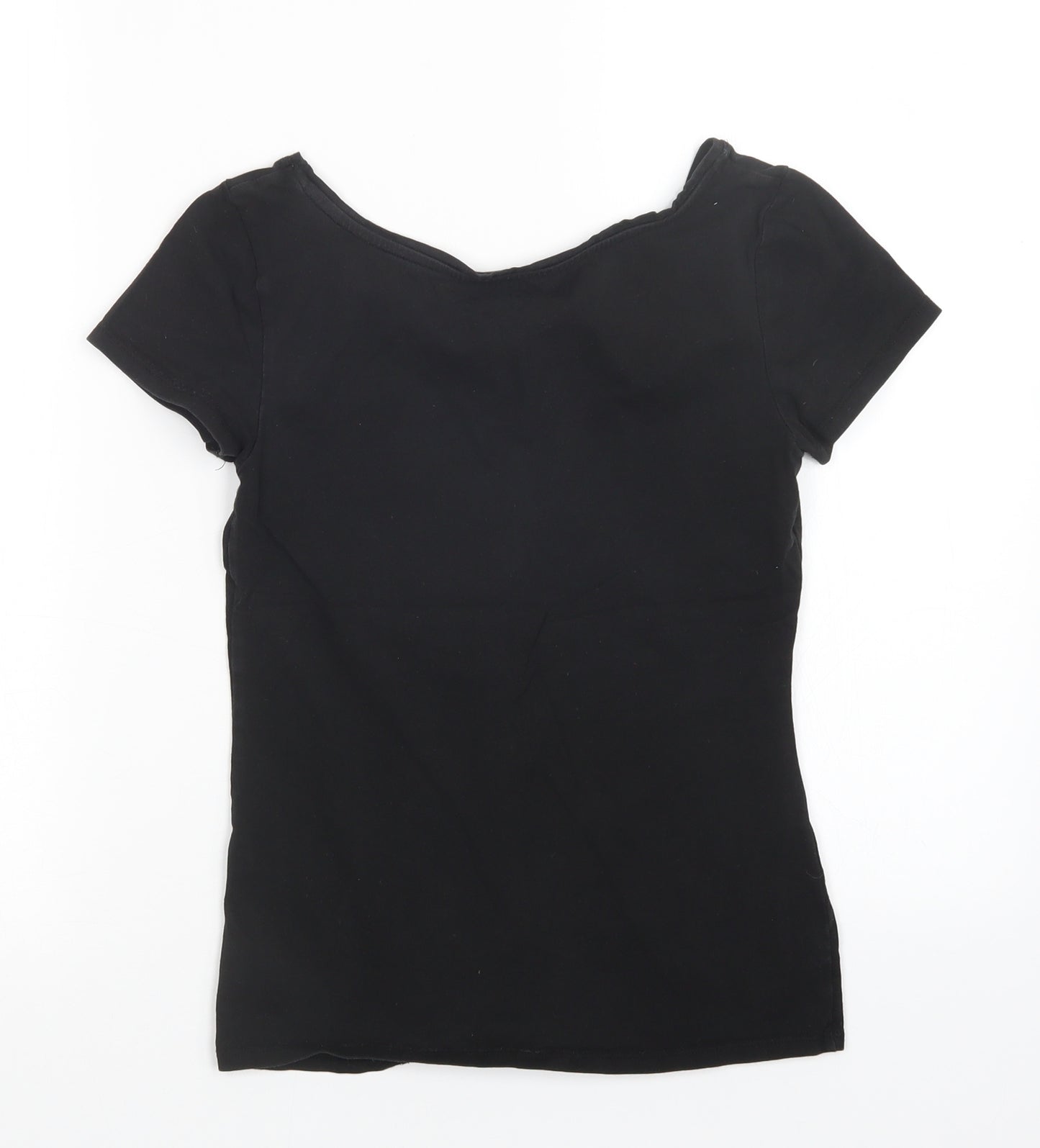 Atmosphere Womens Black   Basic T-Shirt Size 10