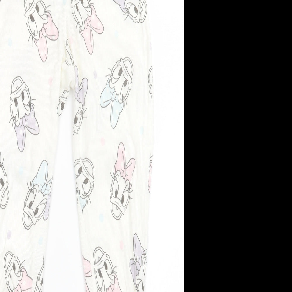 George Womens White    Pyjama Pants Size S  - Disney