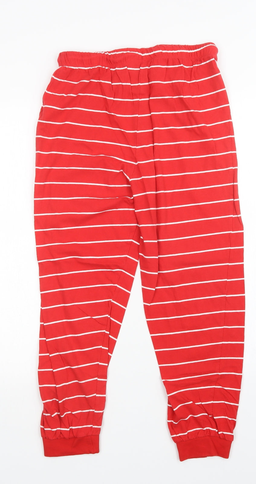 Primark Womens Red Striped   Pyjama Pants Size XS