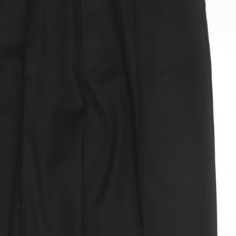 M&S Mens Black   Trousers  Size 36 in L31 in