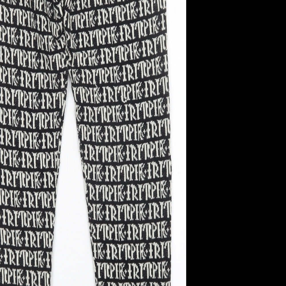 Warehouse Womens Black    Pyjama Pants Size 12