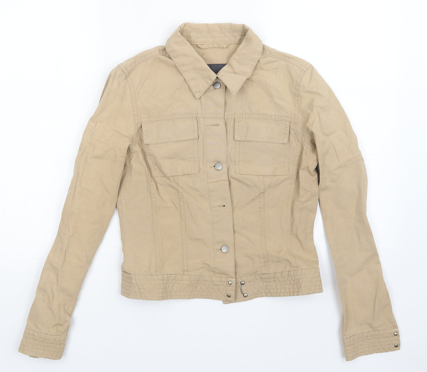 Mexx Womens Beige   Jacket  Size 8