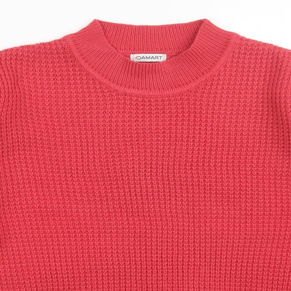 Damart Womens Pink   Pullover Jumper Size 10