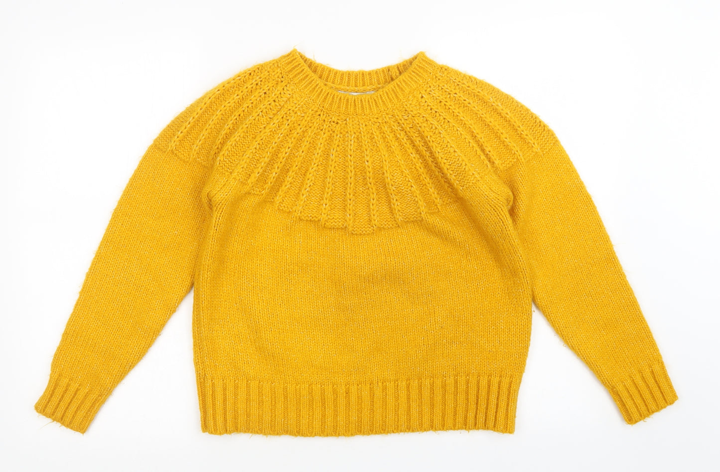 George Womens Yellow   Pullover Jumper Size S