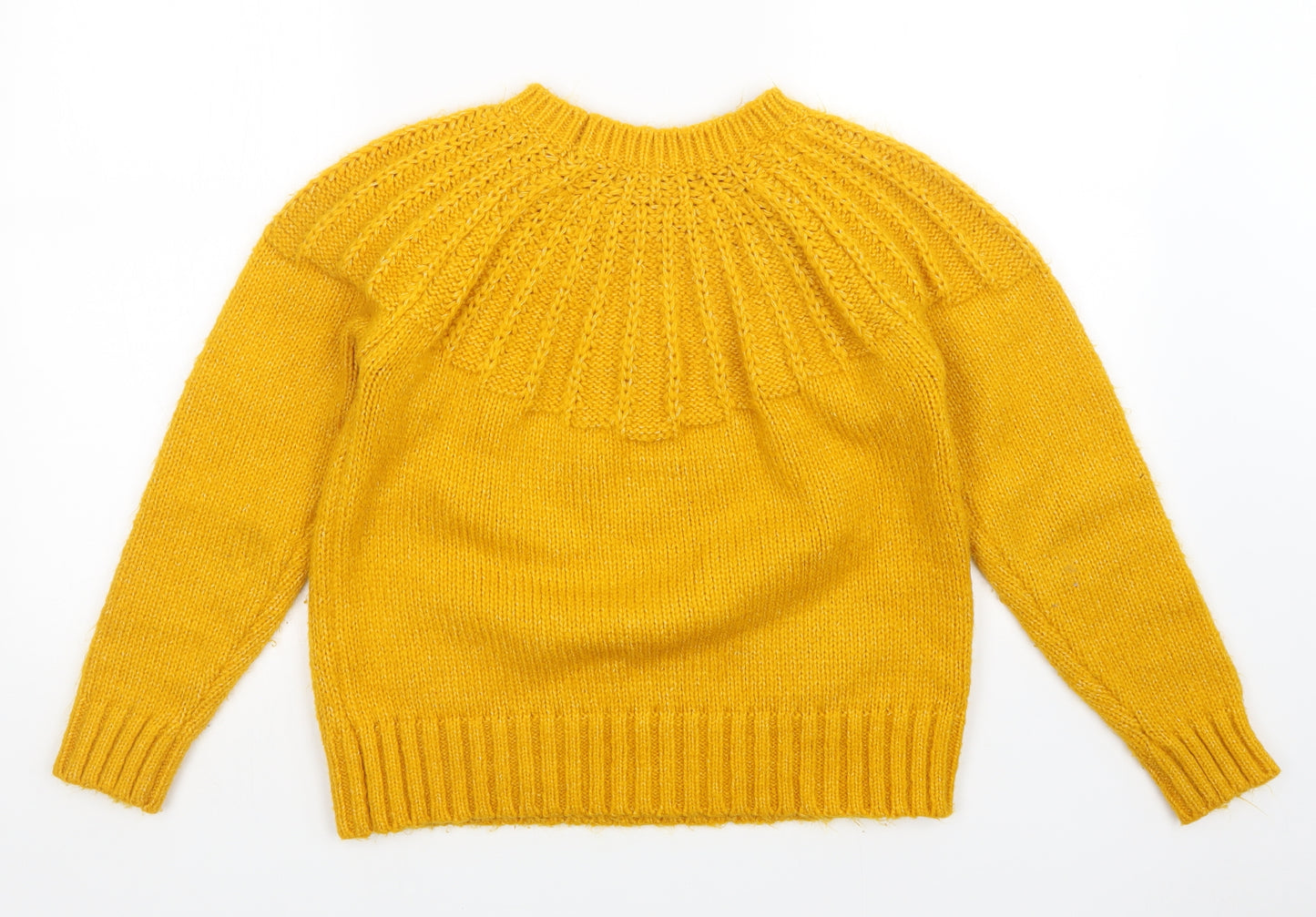 George Womens Yellow   Pullover Jumper Size S