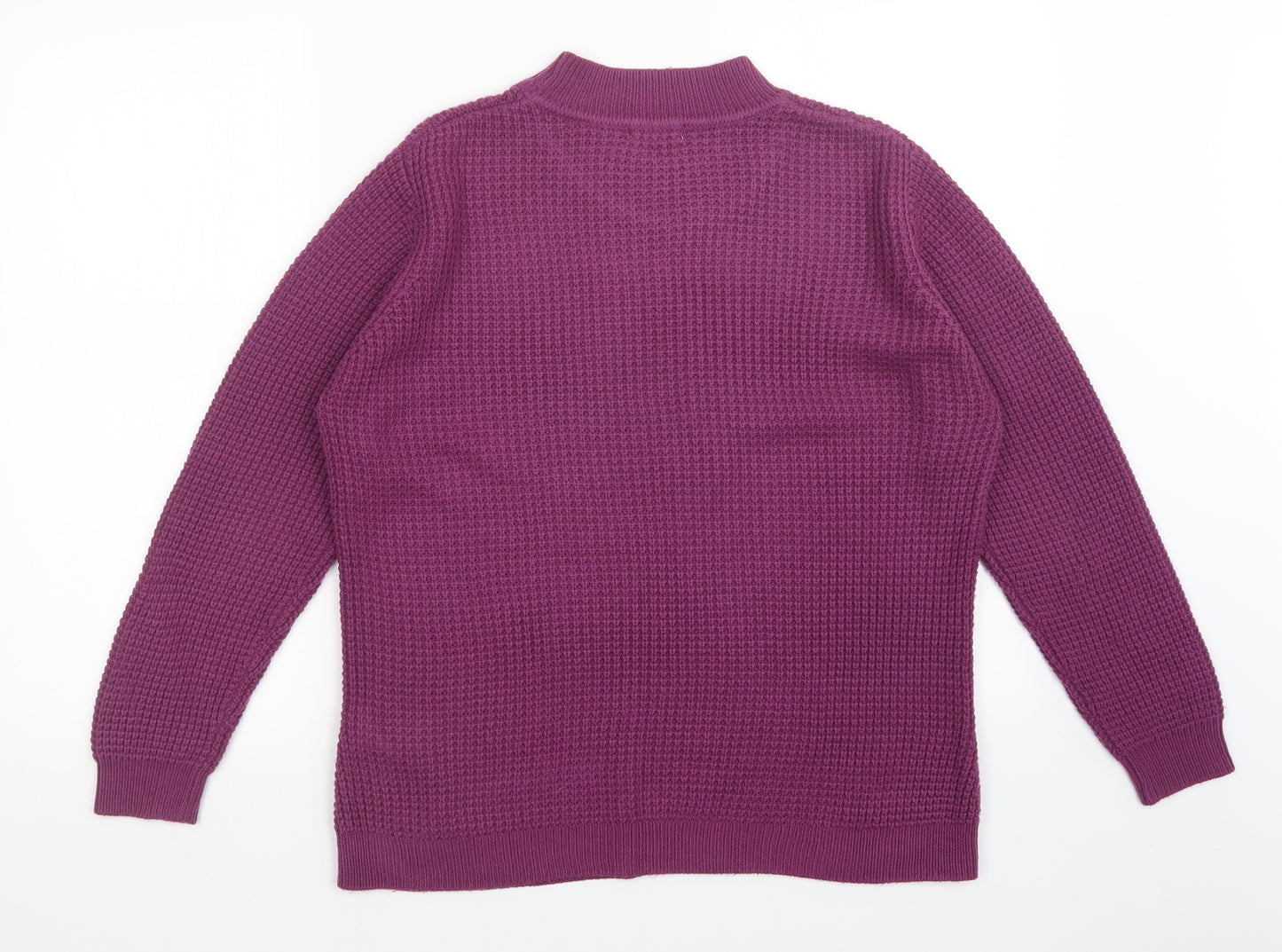 Damart Womens Purple   Pullover Jumper Size 10