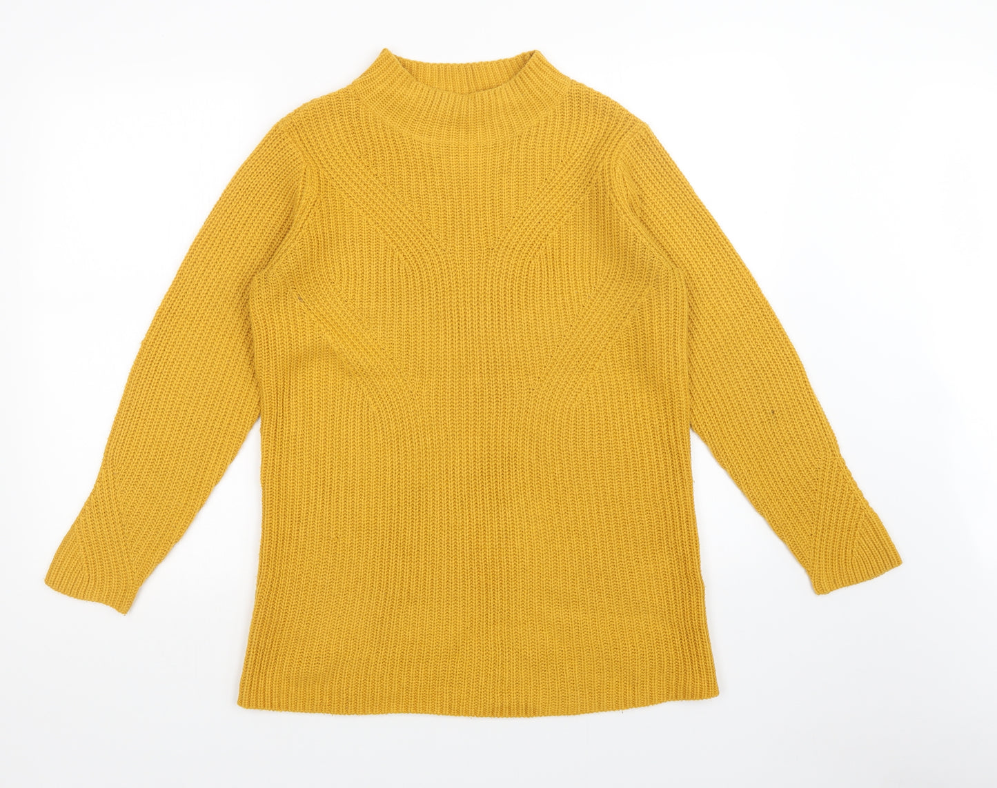 Damart Womens Yellow   Pullover Jumper Size 10